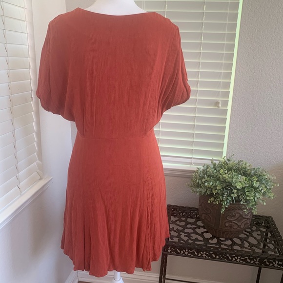 BP | Prairie Button Front Mini Dress - Picture 3 of 8